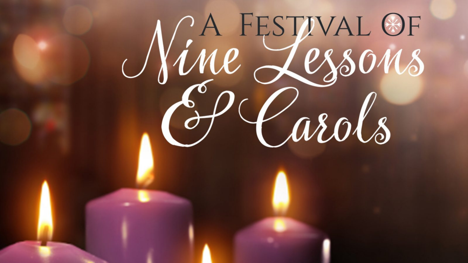 Festival of nine lessons and carols